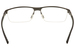 Nike Men's Eyeglasses 6052 Half Rim Titanium Optical Frame