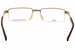 Porsche Men's Eyeglasses P'8118 P8118 Titanium Half Rim Optical Frame