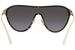 Prada Catwalk Women's SPR72V SPR/72/V Fashion Shield Sunglasses