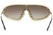 Prada Catwalk Women's SPR73V SPR/73/V Fashion Shield Sunglasses