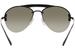 Prada Men's SPR62U SPR/62/U Fashion Pilot Sunglasses