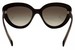 Prada Women's SPR08R SPR/08R Cat Eye Sunglasses