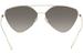 Prada Women's SPR51U SPR/51U Fashion Pilot Sunglasses