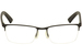 Puma Men's Eyeglasses PU 0028O 0028/O Half Rim Optical Frame