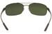 Ray Ban Chromance RB8318CH RB/8318/CH RayBan Rectangle Polarized Sunglasses