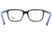 Ray Ban RY1605 Eyeglasses Youth Full Rim Rectangle Shape