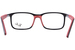 Ray Ban RY1621 Eyeglasses Youth Kids Full Rim Rectangle Shape