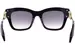 Roberto Cavalli SRC130 Sunglasses Women's Square Shape