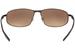 Serengeti Men's Matera Fashion Rectangle Sunglasses