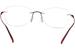Silhouette Eyeglasses Dynamics Colorwave Chassis 5500 Rimless Optical Frame