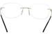 Silhouette Eyeglasses Titan Accent Flora Edition Chassis 4548 Optical Frame