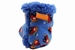 Skidders Infant Boy's Choo Choo Train Plush Booties Slippers Shoes