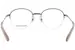 Swarovski SK1004 Eyeglasses Women's Semi Rim Oval Shape