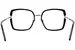 Tom Ford FT5985-B Eyeglasses Women's Full Rim Square Shape