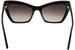 Tom Ford Women's Valesca-02 TF555 TF/555 Fashion Cat Eye Sunglasses