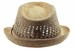 Tommy Bahama Men's Crocheted Raffia Fedora Hat