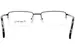 Tuscany Men's Eyeglasses 485 Half Rim Optical Frame