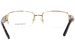 Versace Eyeglasses VE1175-B Semi Rim Rectangle Shape