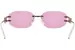 Versace VE2274 Sunglasses Rimless