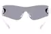 Versace VE2280 Sunglasses Men's Shield Style Wrap