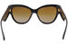 Versace Women's VE4322 Fashion Cat Eye Sunglasses