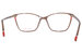 Yalea VYA048 Eyeglasses Women's Full Rim Rectangle Shape