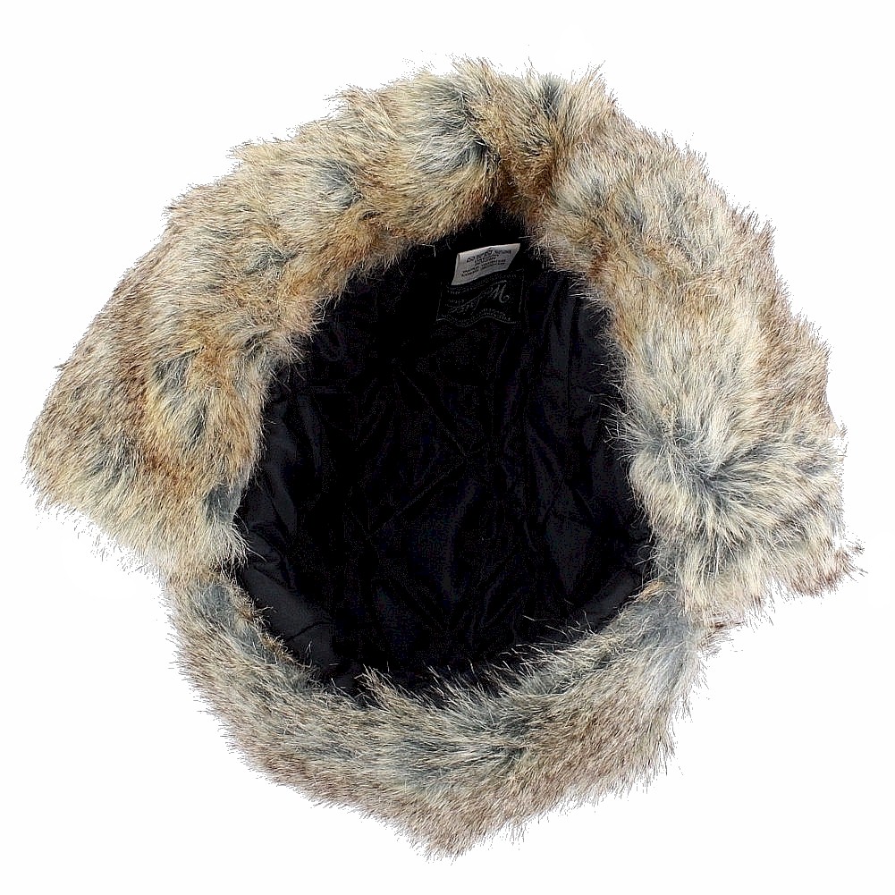 Woolrich Men's Faux Fur Plaid Earflaps Trapper Winter Hat