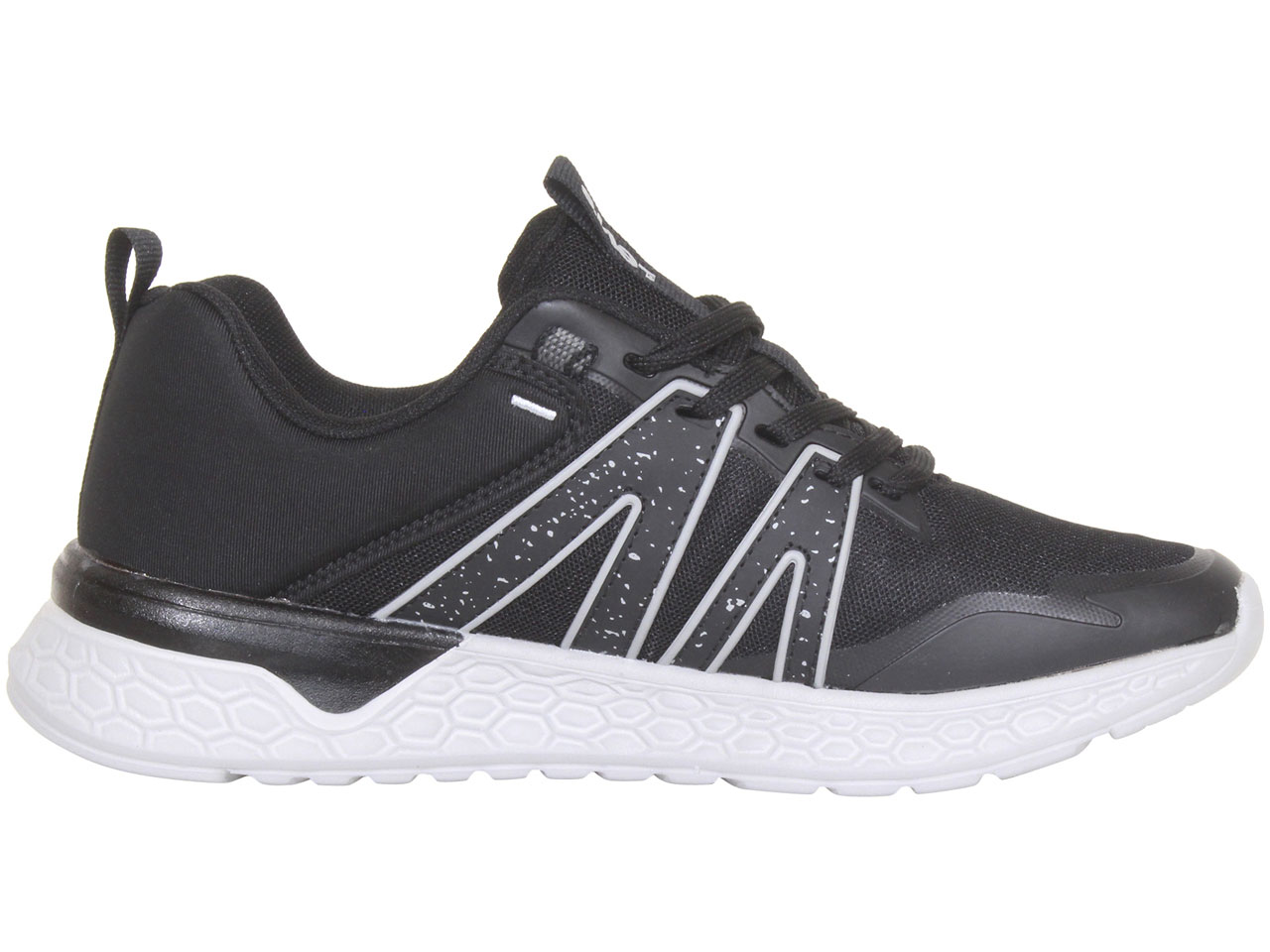 Levis Men's Newbury-Trail Sneakers Low-Top Running Shoes Black/Silver Sz:  12 
