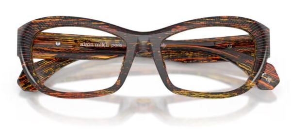  Alain Mikli A03541 Eyeglasses Women's Full Rim Cat Eye 