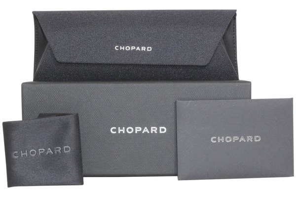  Chopard VCH257 Eyeglasses Men's Full Rim Rectangle Shape 
