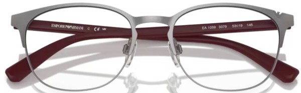  Emporio Armani Men's Eyeglasses EA1059 EA/1059 Full Rim Optical Frame 