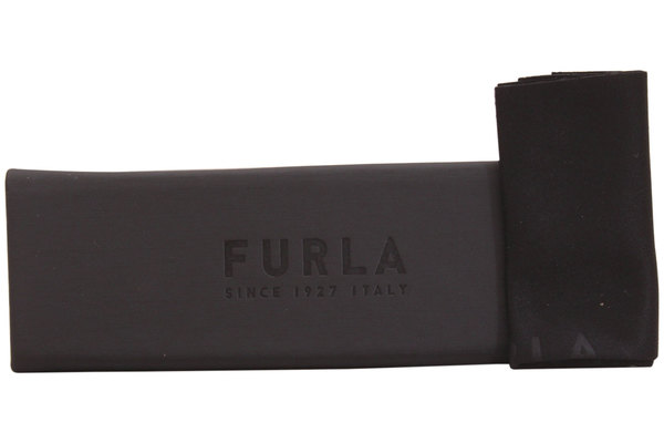  Furla VFU378 Eyeglasses Women's Full Rim Rectangular Optical Frame 