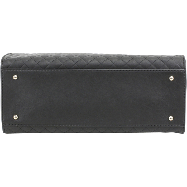  Guess Women's G Lux Quilted Status Satchel Handbag 