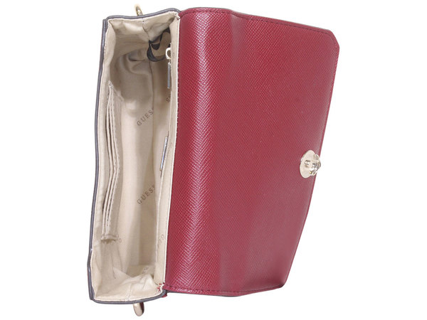  Guess Women's Ynes Mini Handbag Top Handle Flap 