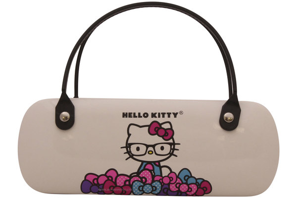  Hello Kitty HK-341 Eyeglasses Youth Kids Girl's Full Rim Rectangle Shape 