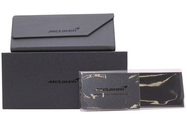 McLaren MLSUPO23 Eyeglasses Men's Rimless Rectangular Optical Frame 