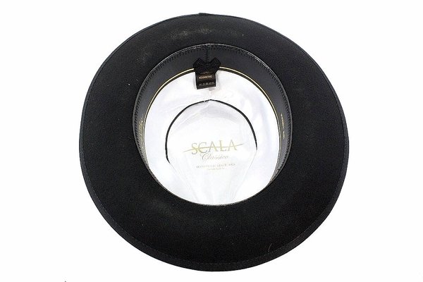  Scala Classico Men's New Yorker Wool Felt Fedora Hat 