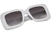 Azzedine Alaia AA0065S Sunglasses Women's Square Shape