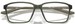 Costa Del Mar Pcr-400 6A8012 Eyeglasses Men's Full Rim Rectangle Shape