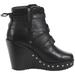 Harley-Davidson Women's Linley Wedge Heel Ankle Boots Shoes