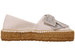 Love Moschino Women's Canvas Espadrilles Platform Shoes Bow
