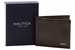 Nautica Men's Capella Passcase Genuine Leather Bi-Fold Wallet