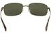 Nautica Men's N5107S N/5107/S Fashion Rectangle Polarized Sunglasses