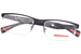 Prada Linea Rossa Men's Eyeglasses VPS52F VPS/52F Half Rim Optical Frame