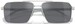 Prada PR A57S Sunglasses Men's Rectangle Shape