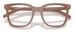 Prada PR B11V Eyeglasses Women's Full Rim Pillow Shape