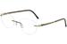 Silhouette Eyeglasses Titan Accent Flora Edition Chassis 4548 Optical Frame