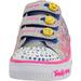 Skechers Little Girl's Twinkle Toes Expressionista Light Up Emoji Sneakers Shoe