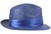 Stacy Adams Men's Woven Toyo Straw Snap Brim Fedora Hat