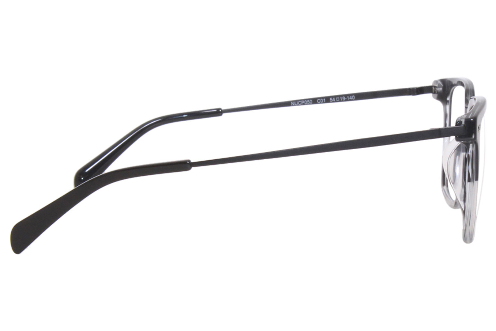 TLG Thin Light Glasses NUCP050 C01 Titanium Eyeglasses Men's Clip-on 54 ...